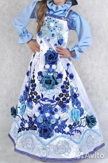 Детское платье в русском стиле аренда