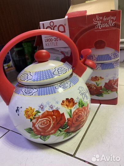 Чайник эмалированный 2.5 л