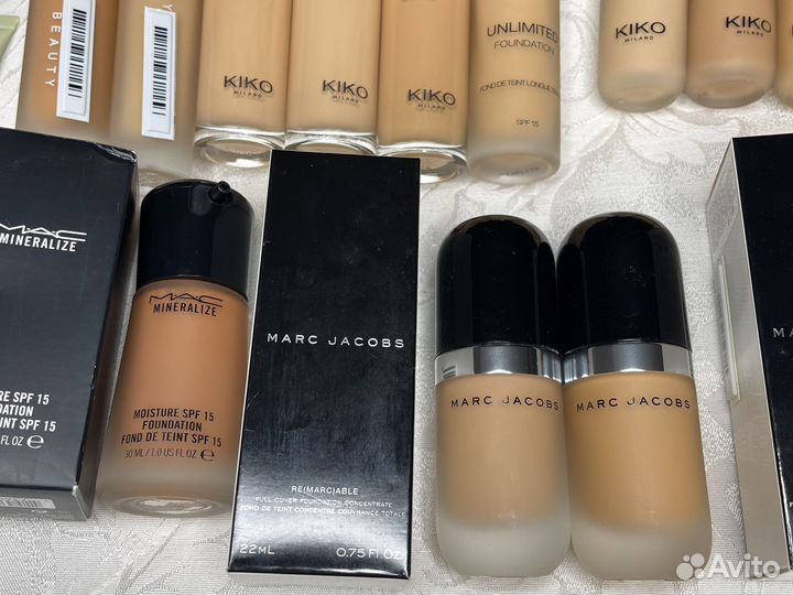 Тональный крем Mac, Kiko, Marc Jacobs новый