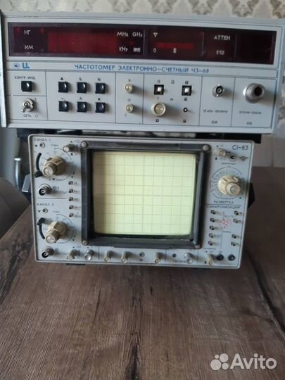 Частотомер и осциллограф