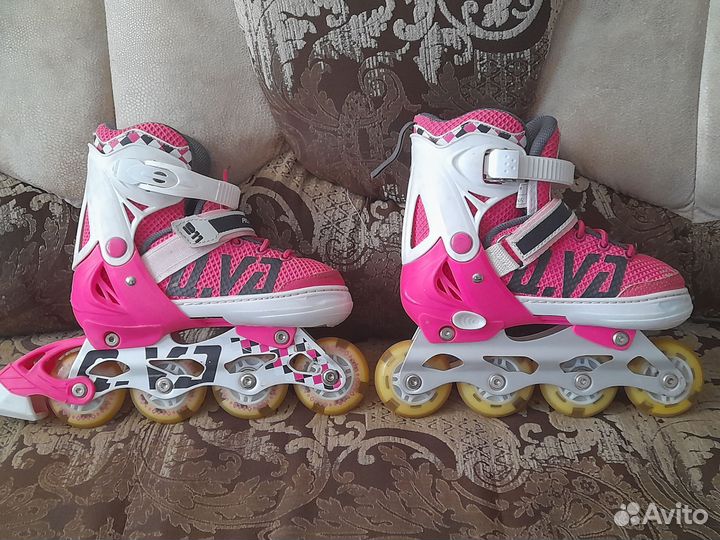 Роликовые коньки детские раздвижные