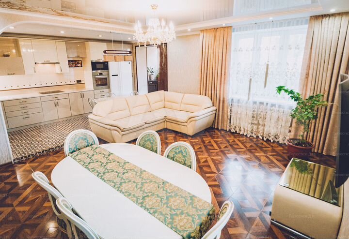 3-к. квартира, 95,5 м², 3/16 эт.