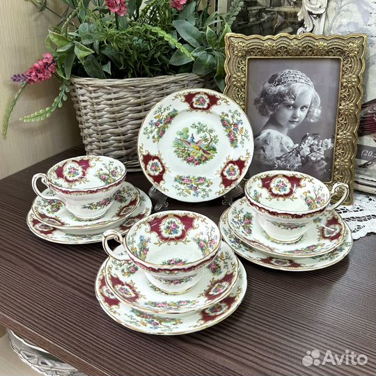 Чайное трио Foley.Англия