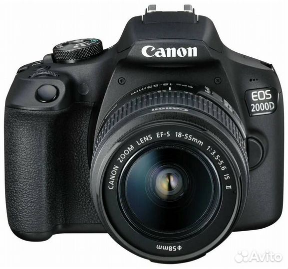 Canon EOS 2000D KIT 18-55 IS II black