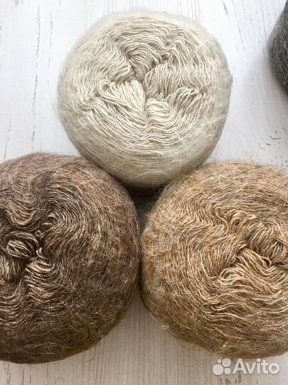 Козий пух пряжа