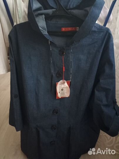 Джинсовая рубашка