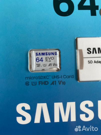 64Gb Micro SD Samsung EVO Plus