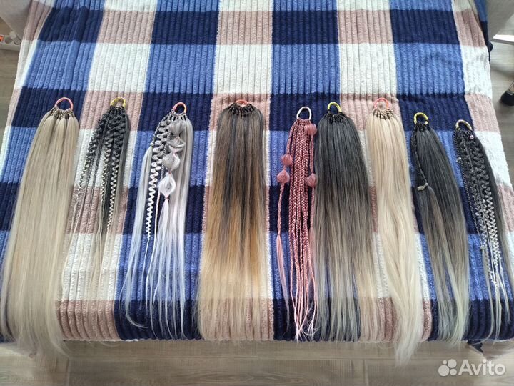 Резинки для волос ручной работы