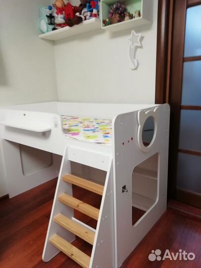 Кровать чердак Легенда 22.1 белая