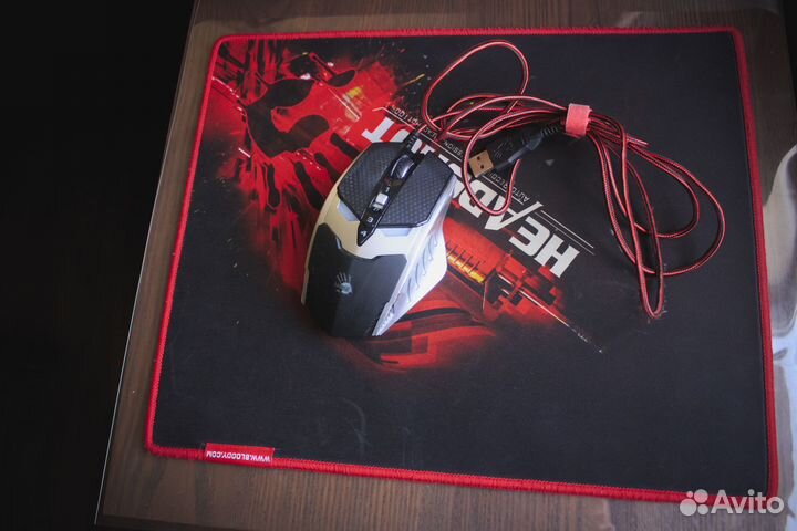 Комплект клавиатура, мышь и коврик A4tech Bloody