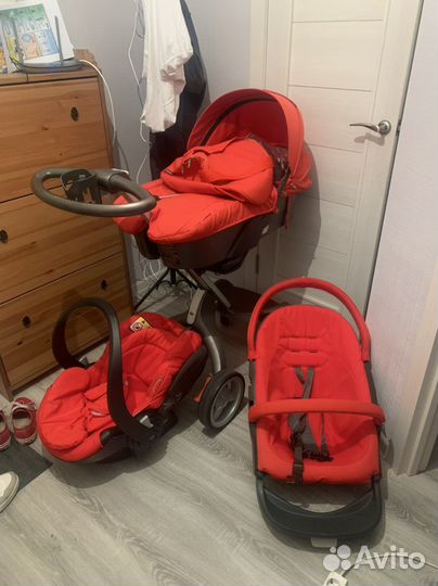 Коляска stokke 3 в 1