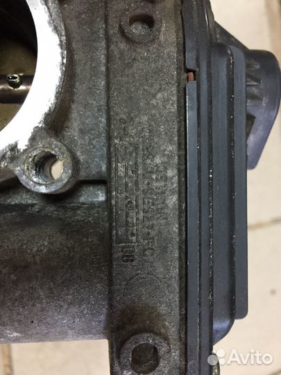 Дроссельная заслонка Ford Focus 2 sida рестайлинг