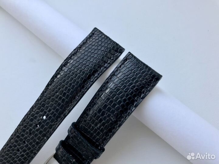 Ремешок Черный 22 мм. Варан