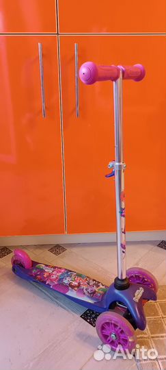 Самокат детский трехколесный бу