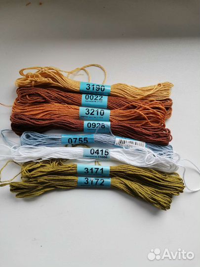 Нитки мулине гамма