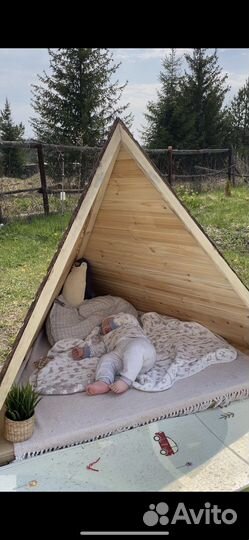 Детский домик для дачи
