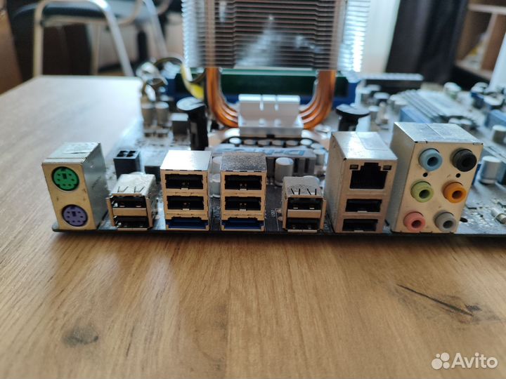 Материнская плата, процессор, память и кулер