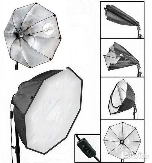 Октабокс быстрораскладывающийся с патроном E27