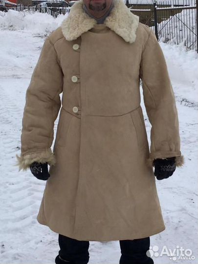 Меховой Тулуп офицерский Бекеша