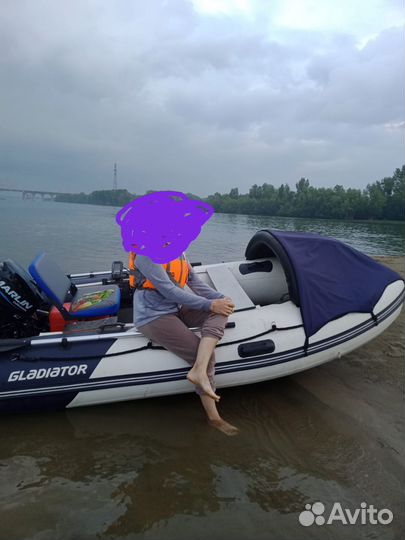 Лодка пвх Гладиатор 380