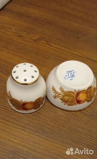 Фарфоровые солонки ссср