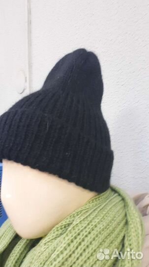 Шапка женская вязаная ручная работа