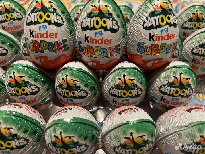 Kinder Surprise natoons Европа 2023-2024