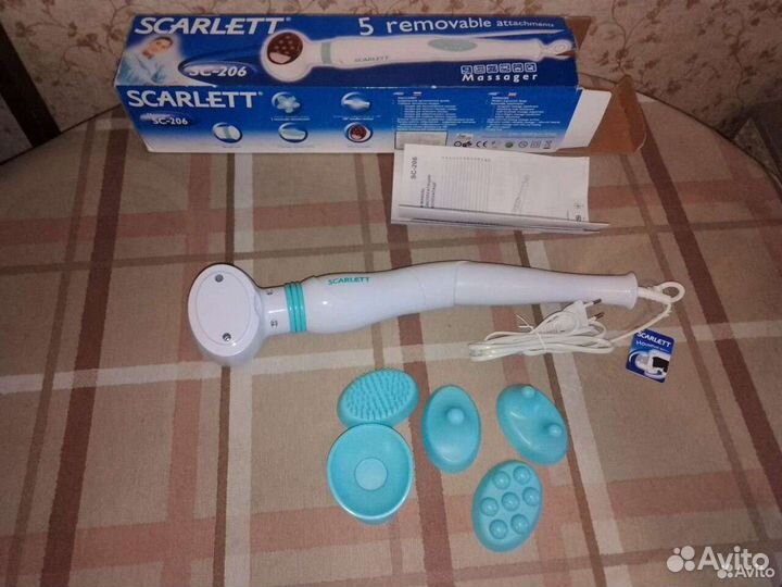 Массажер для головы и тела scarlet sc- 206