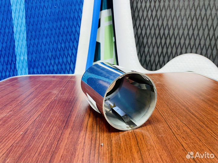 Насадка на глушитель нержавеющая сталь D76