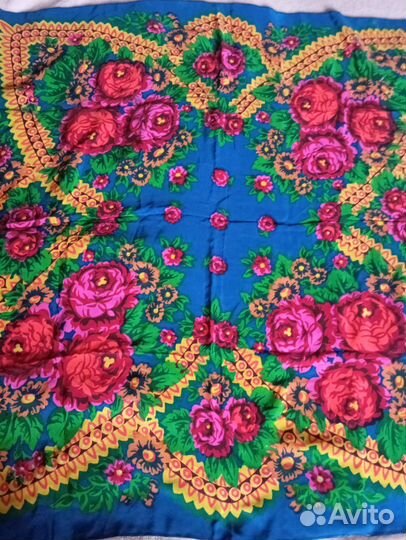 Платок-шаль шерстяной СССР