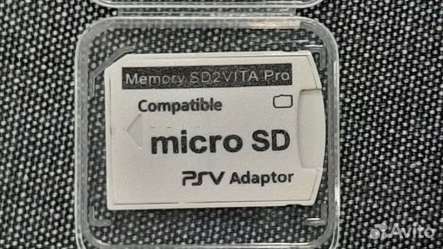 Адаптер micro SD PSVita карты