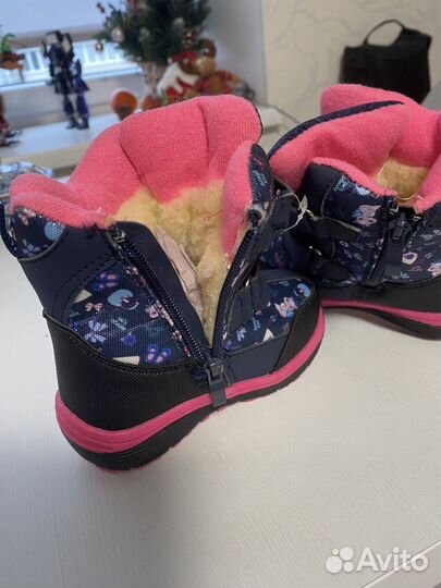 Ботинки зимние для девочки