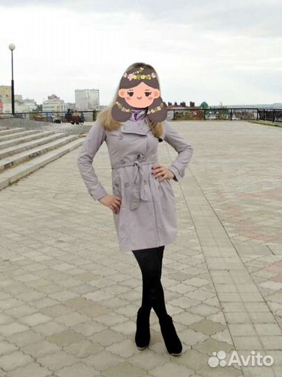 Плащ тренч женский