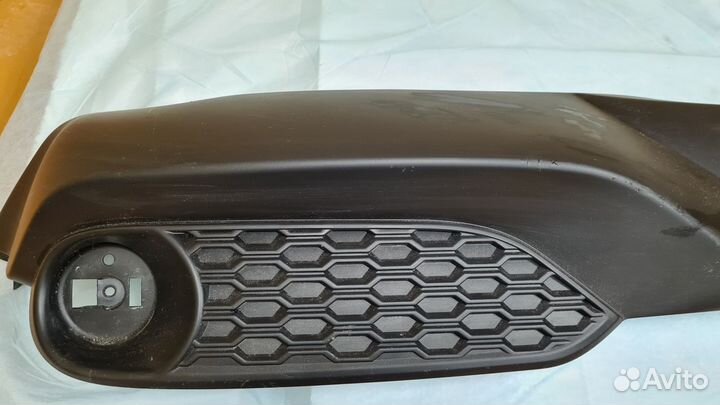 Юбка заднего бампера на Nissan JuKe