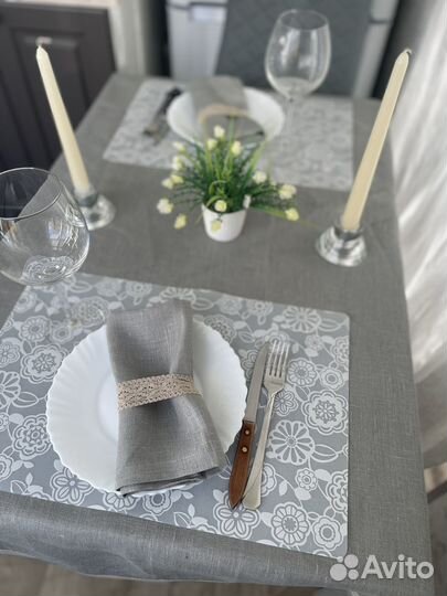 Скатерть лен