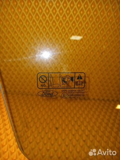 Стекло двери переднее правое Форд Фокус 2