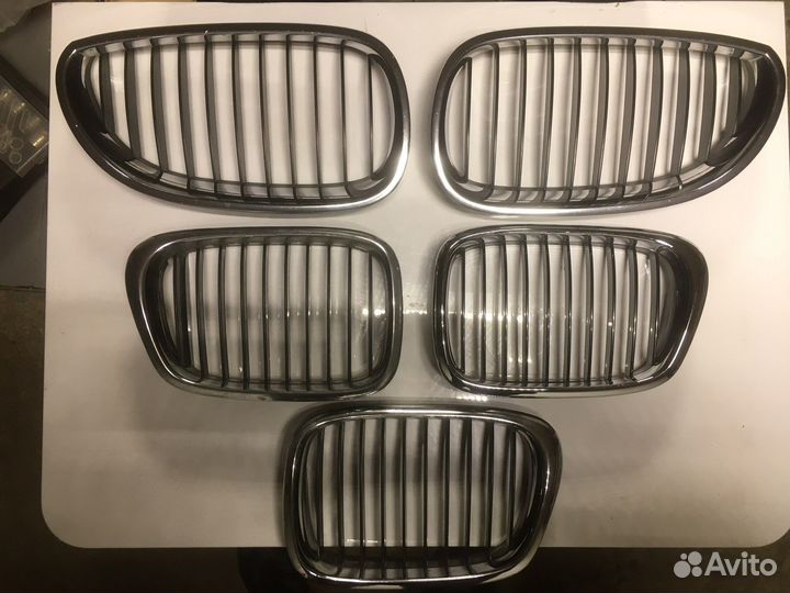 Ноздри BMW E39 E60 хром