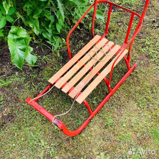 Детские зимние санки