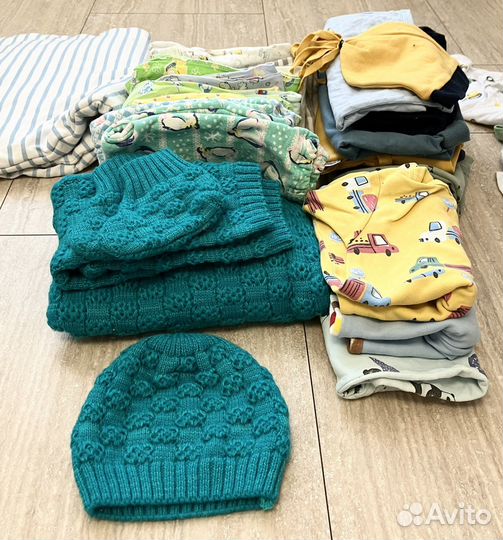Детские вещи пакетом от 0 до года