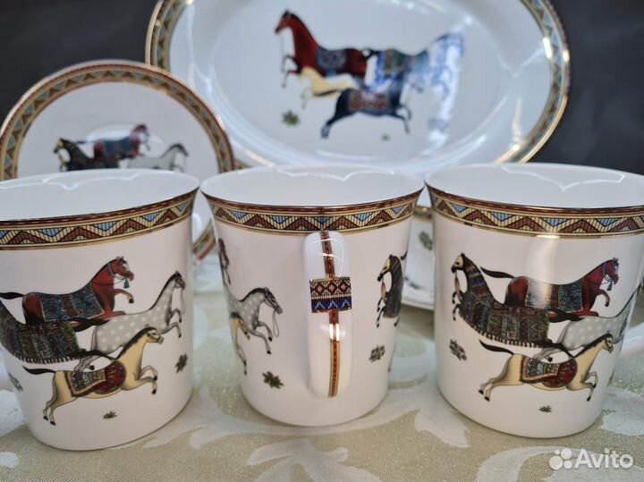 Кофейные и Чайные пары дизайна Лошадь