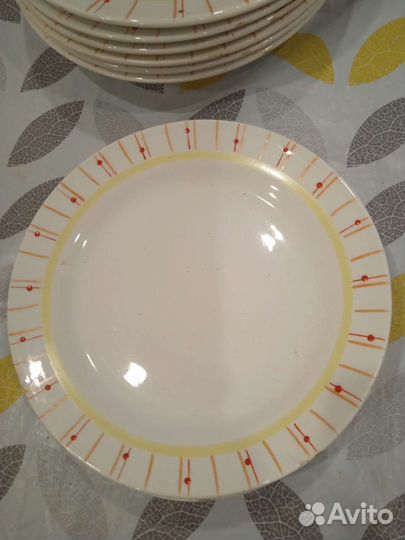 Тарелки зик конаково СССР