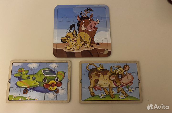 Деревянные пазлы