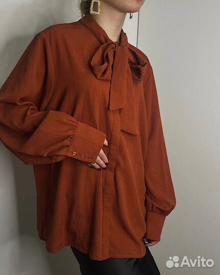 Рубашка с бантом WE