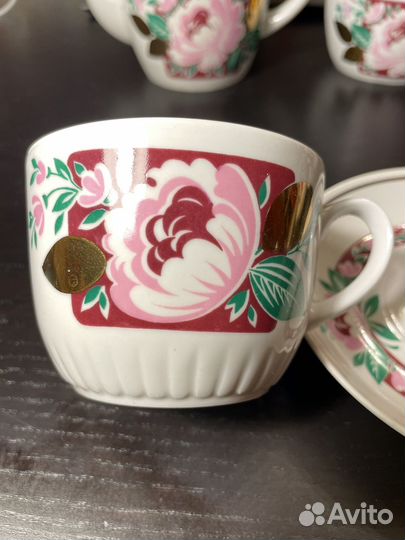 Керамический чайный сервиз