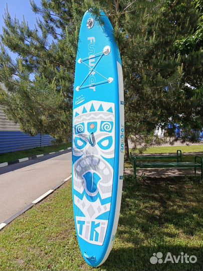 Сап борд Сапборд Sup FunWater Tiki Blue 10'6