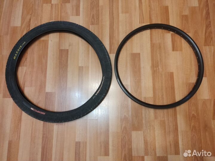Обод 24 и maxxis hookworm 24