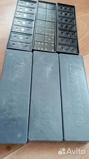 Игра Домино, 3 набора, СССР