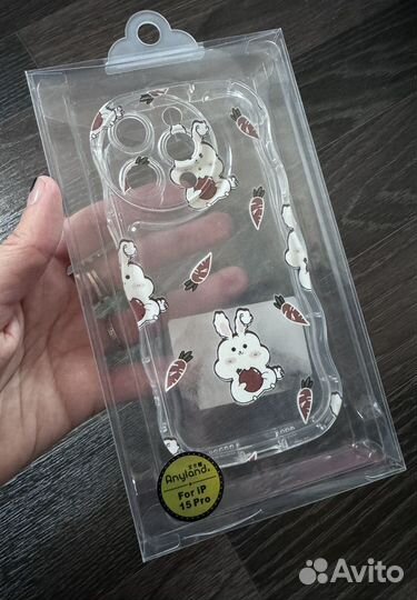 Новый чехол Заяц/Кролик Айфон iPhone 15 pro