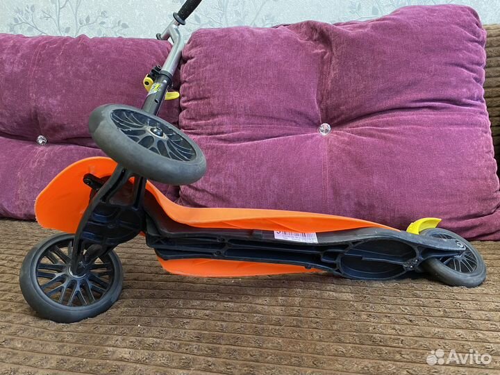 Самокат детский трехколесный бу