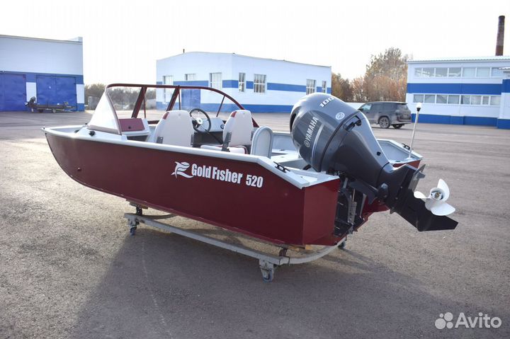 Новая моторная лодка Gold Fisher 520 DCM fish